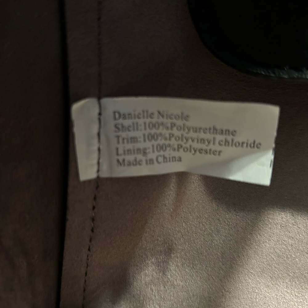 Danielle Nicole Black Studded Tote Bag - image 8